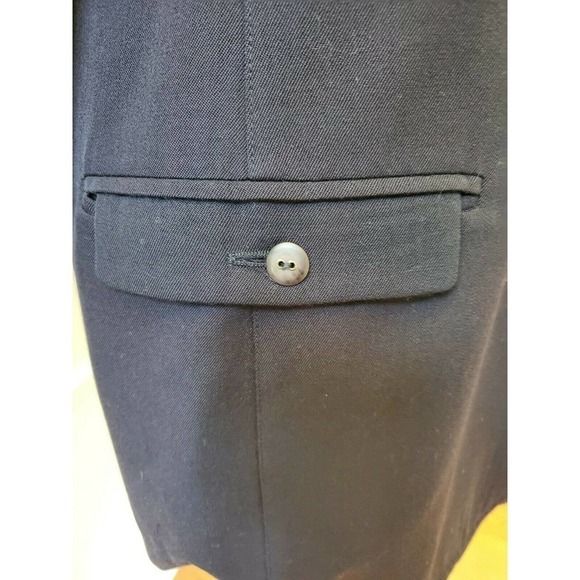 Vintage CRISCA Navy Blue Wool Size 38  (medium) - Picture 5 of 11